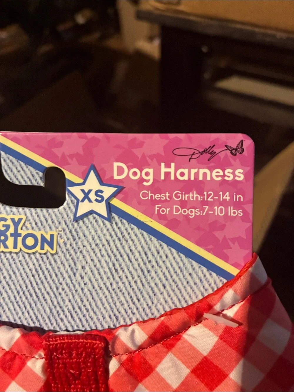 Dolly Parton red gingham